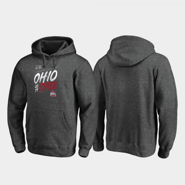 Ohio State Buckeyes Kickoff 2019 Fiesta Bowl Bound For Men's Hoodie - Heather Gray